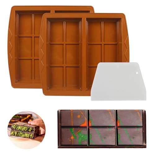 Brown-1inch dubai chocolate dar molds