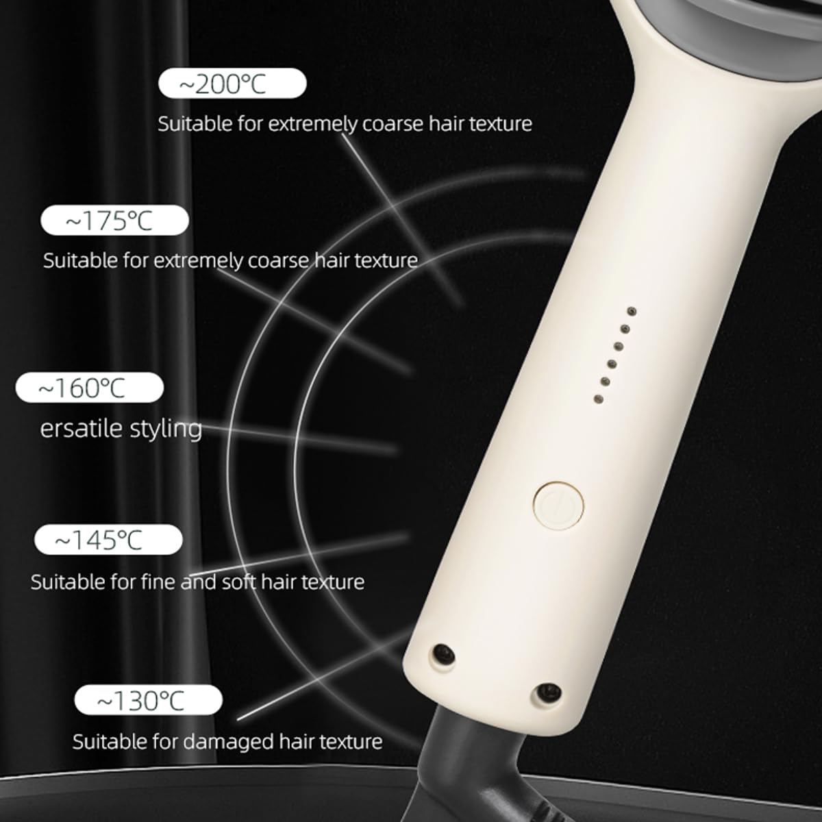 **Professional Hair Straightener Brush - Fast Heating 3-Speed Temperature Adjustable Styling Comb for Frizz-Free Smooth Hair - Perfect for Home, Travel & Salon Use**