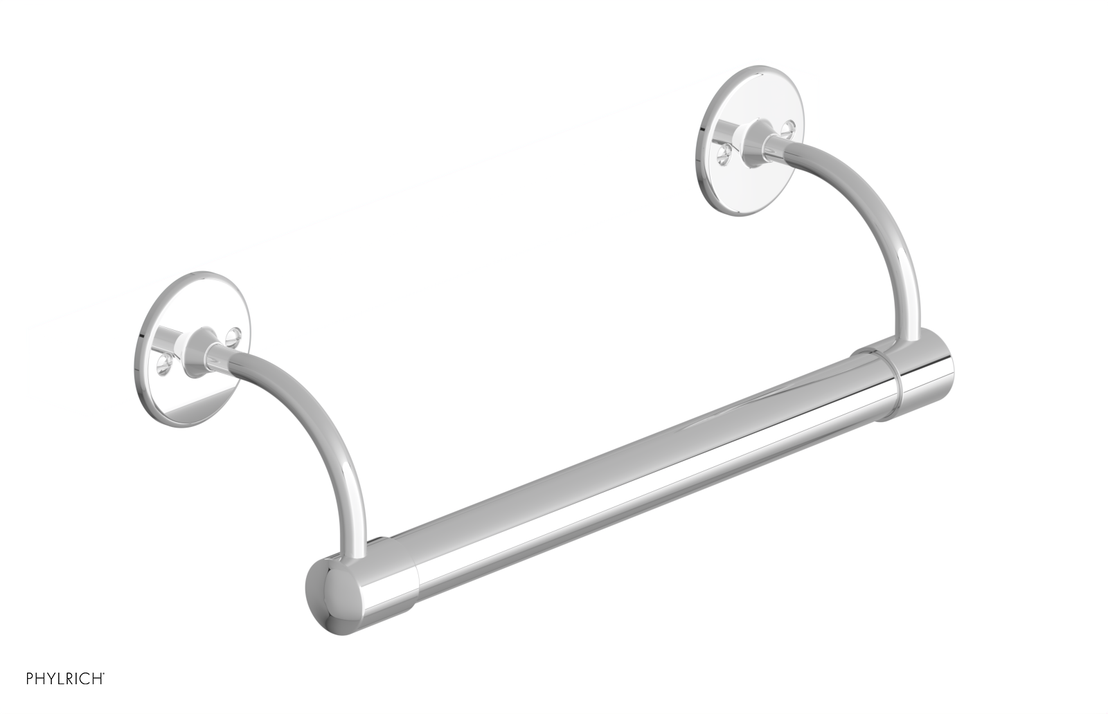 Jamestown 12-Inch Towel Bar in Brushed Nickel - 165 69 - Perfect for Bathroom, Kitchen, and Spa Decor