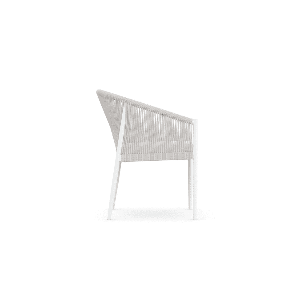 Catalina Outdoor Dining Chair - Weather-Resistant Patio Furniture for Garden, Poolside, and Backyard Relaxation