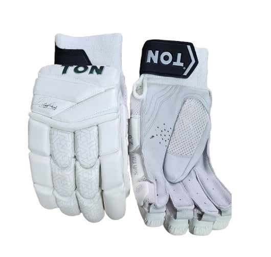 SS TON PRO 2.0 Baseball Batting Gloves - Premium Leather Training Gloves for Baseball & Softball - Perfect for Hitting Practice, Batting Cages & Games (2025 Model)