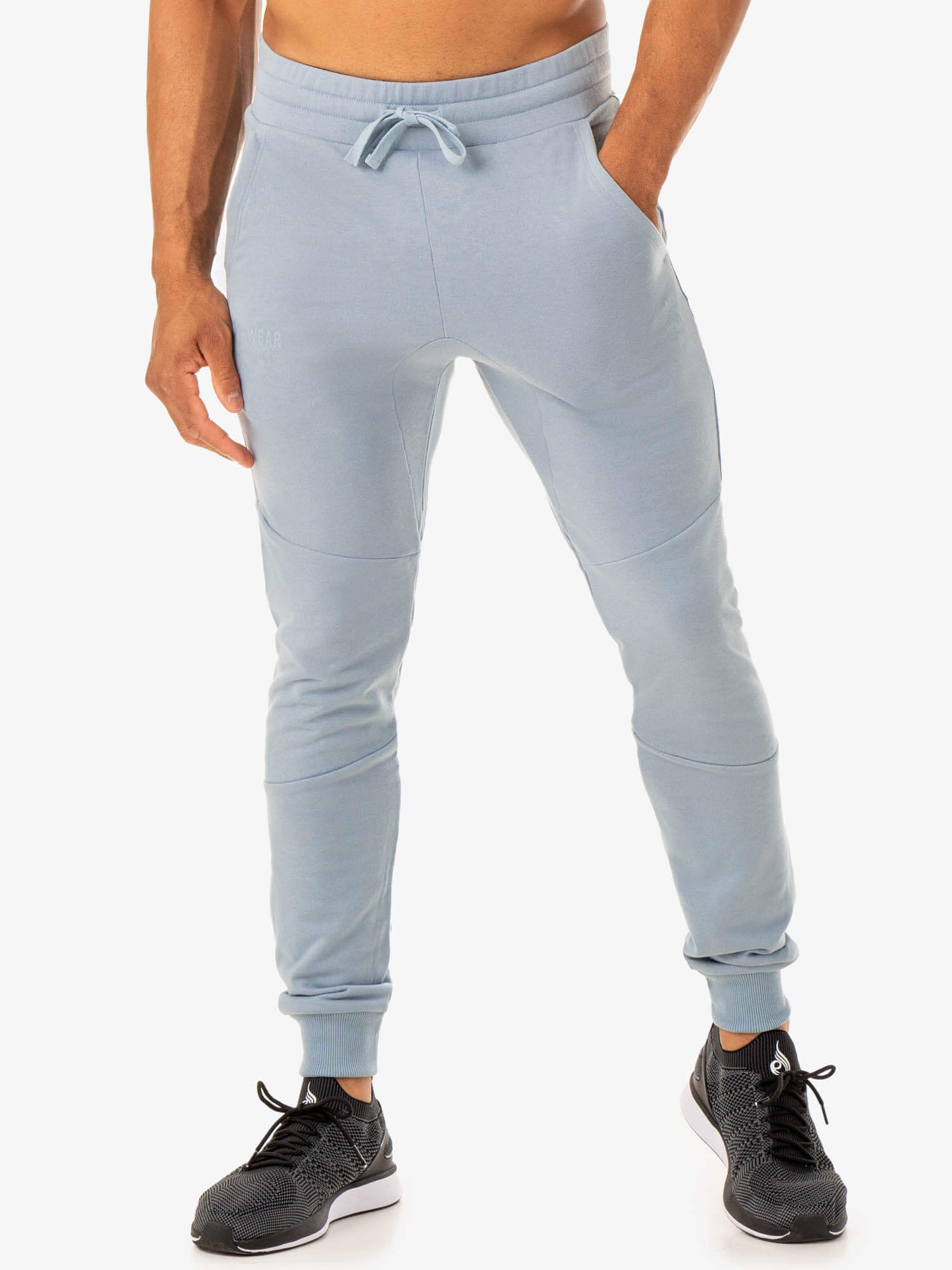 Limitless Track Pants for Men & Women - Ice Blue | Comfortable Athletic Joggers for Running, Yoga & Lounge Wear