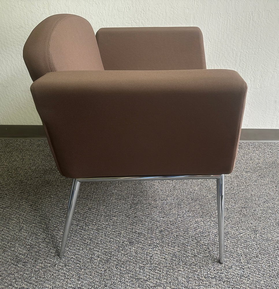 Dimon Lounge Chair by Rossin - Modern Accent Chair for Living Room, Bedroom & Office - Comfortable Mid-Century Design - Clearance Sale