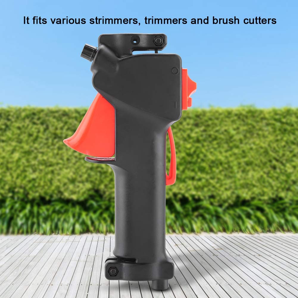 Focket 26mm Universal Brush Cutter Trimmer Handle Switch with Throttle Cable - High Reliability & Durable Replacement Part for Lawn Maintenance Tools - Perfect for Landscaping, Yard Work and Gardening Equipment Repair