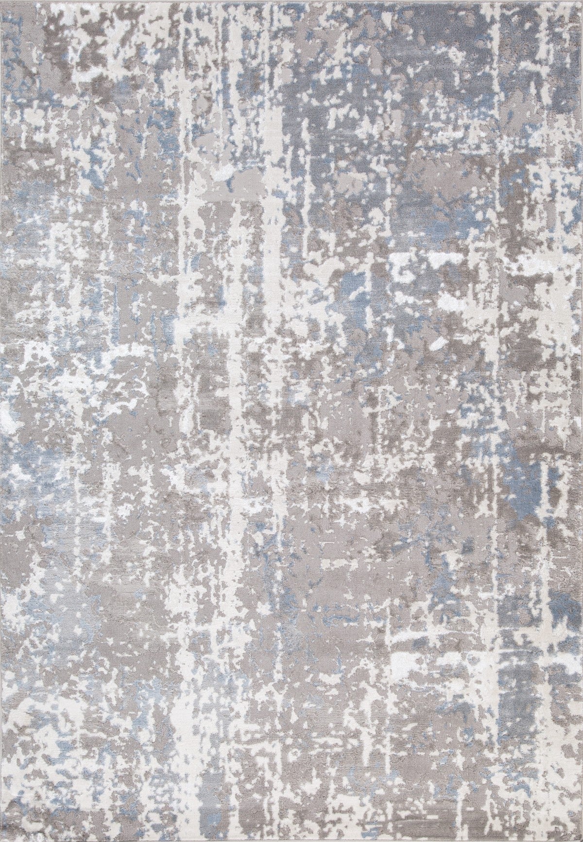 8x11 Grey Area Rug - Soft Plush Living Room Rug, Non-Slip Floor Carpet for Bedroom, Dining Room, Home Decor
