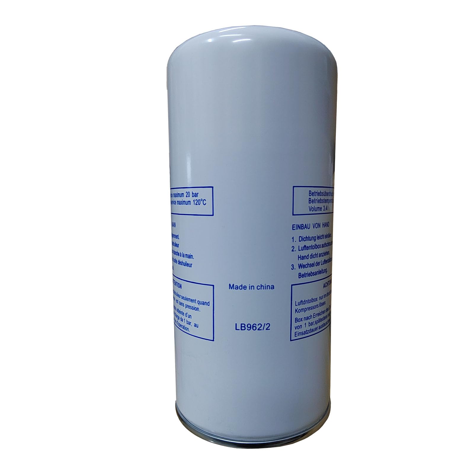 LB962/2 Oil Separation Filter for Air Compressor - High Efficiency Replacement Part | Perfect for Industrial Maintenance & Workshop Equipment Repair