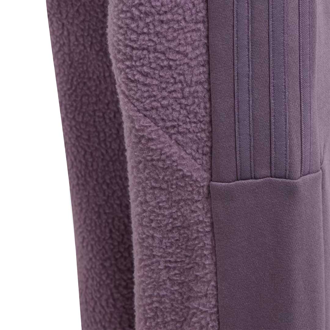 Adidas Kids' Tiro Fleece Pants HY4210 - Warm & Comfortable Fleece-Lined Soccer Pants for Boys & Girls - Perfect for Training, School & Cold Weather Activities