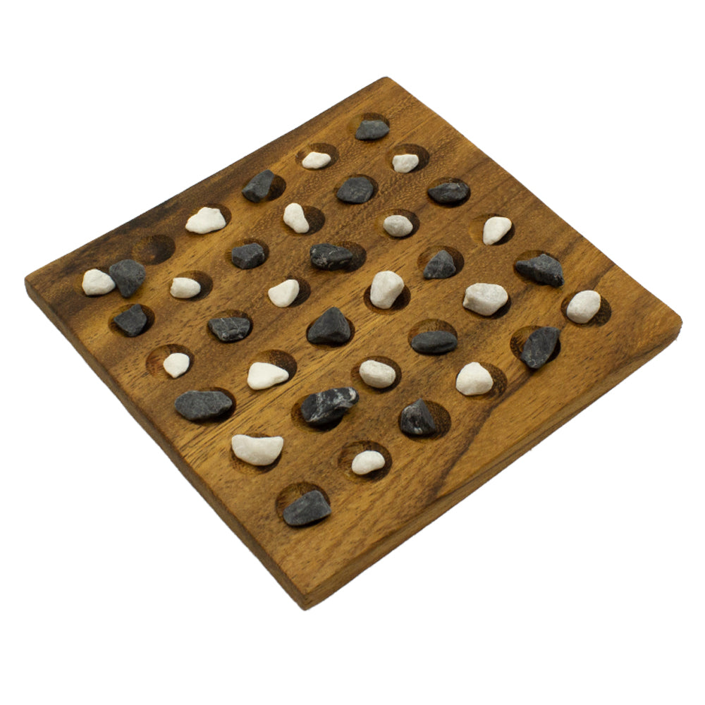 Kōnane Traditional Hawaiian Strategy Board Game - Fun Family Game Night & Educational Cultural Activity