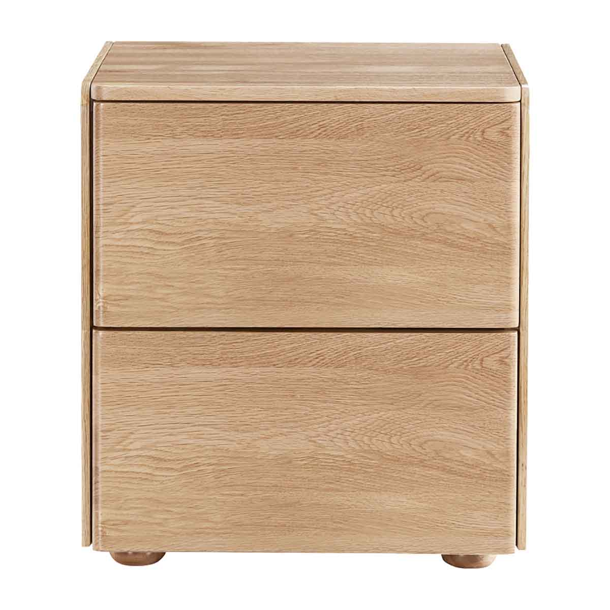 Delta Bedside Table - Modern Nightstand with Storage Drawer for Bedroom, Living Room, or Office - Compact & Stylish End Table for Small Spaces
