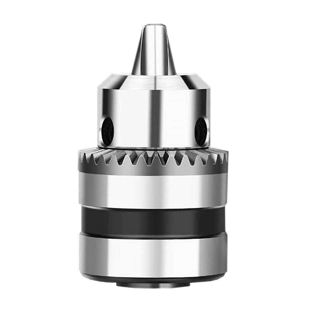 Tungsten Steel 3-Jaw Collet Chuck Replacement for Angle Grinder - Heavy Duty Drill Adapter for Home DIY, Metalworking & Woodworking Projects