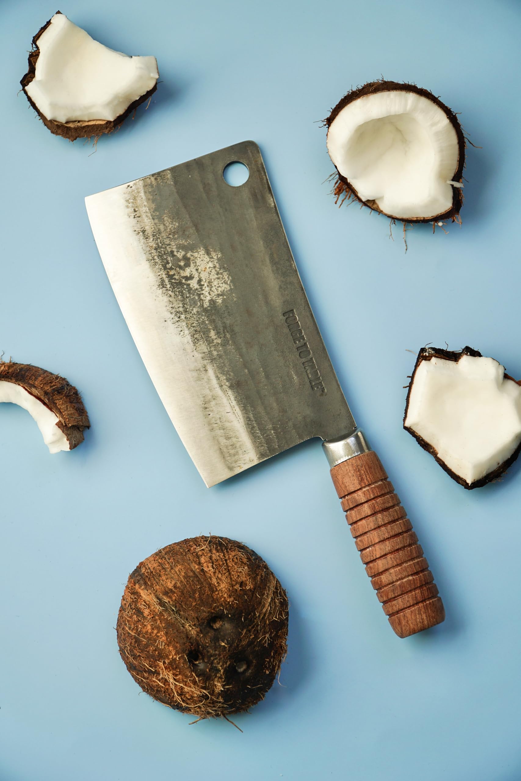 Best Classic Cleaver Butcher Chef Knife for Professional Cooking & Meat Cutting | Heavy Duty Kitchen Knife for Chefs, Butchers & Home Cooks | Perfect for Chopping, Slicing & Dicing Meat, Vegetables & More