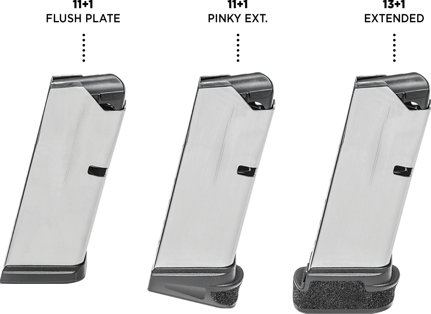 Springfield Hellcat 9mm 13-Round Magazine Pouch - Compact Concealed Carry Holster for Tactical Shooting & Range Training