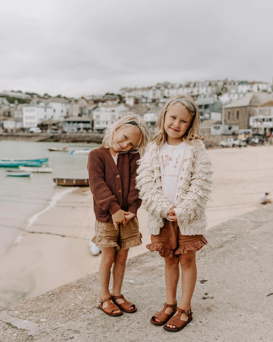 Estrella Kids Leather Sandals - Comfortable & Stylish Summer Footwear for Boys and Girls - Perfect for Beach, Park, and Outdoor Adventures
