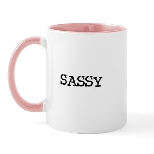 White/Pink Inside - Sassy Mug