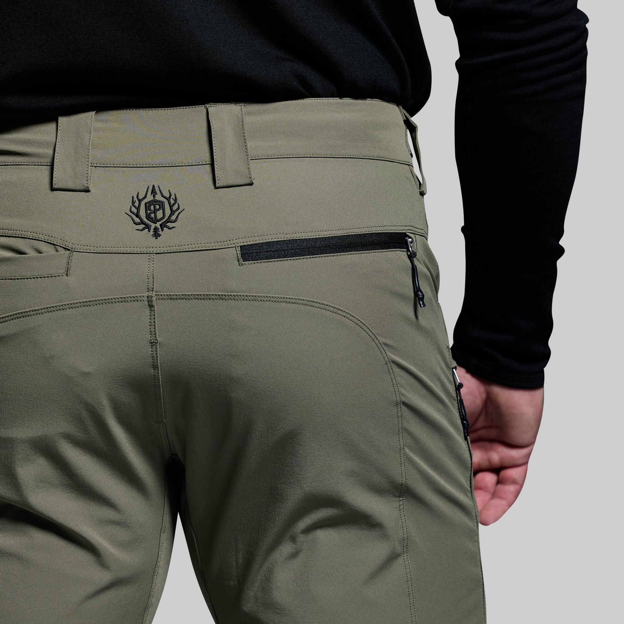Men's Frontier Pant Light 2.0 - Tactical Outdoor Hiking Pants (OD Green) - Perfect for Hiking, Camping & Outdoor Adventures