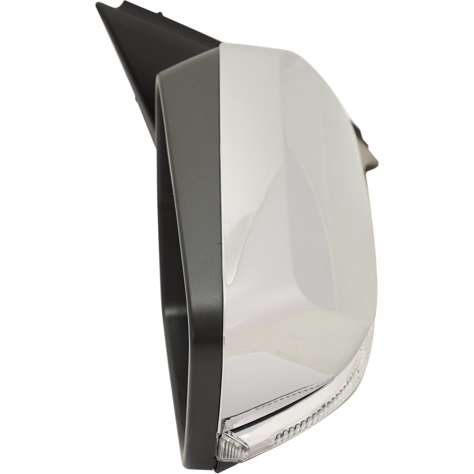 2014-2020 Chevrolet Impala Power Heated Side Mirrors with Turn Signal, Memory & Puddle Light - Driver & Passenger Replacement - Chrome Finish (Excludes Blind Spot Monitor & Auto-Dim) - Perfect for Winter Driving & Night Visibility