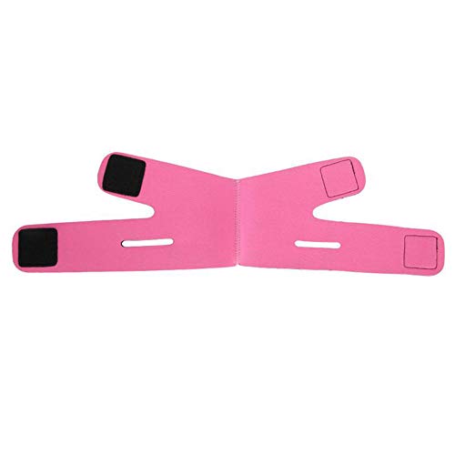 MNTT Face Lifting Belt - Double Chin Reducer & Anti-Wrinkle V-Line Lift for Women | Facial Slimming Bandage & Massager (Pink) | Perfect for Home Spa, Beauty Routine & Skin Tightening