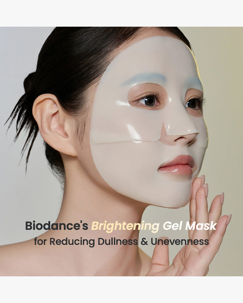 Biodance Radiant Vita Niacinamide Deep Hydrating Face Mask for Glowing Skin - Perfect for Nighttime Skincare Routine & Spa Days