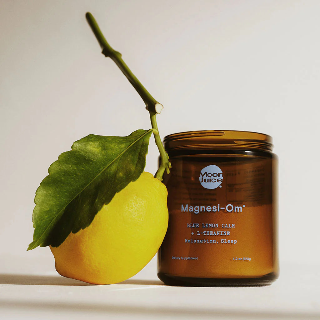Moon Juice Magnesi Om - Premium Magnesium Supplement for Stress Relief & Sleep Support - Ideal for Nighttime Relaxation & Daily Wellness