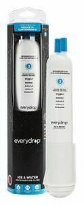 Amana EDR3RXD1 Everydrop Refrigerator Water Filter 3 - Replacement for EDR3RXD1 (Pack of 1) - Reduces Contaminants & Improves Water Taste - Perfect for Refrigerators, Ice Makers & Drinking Water Systems