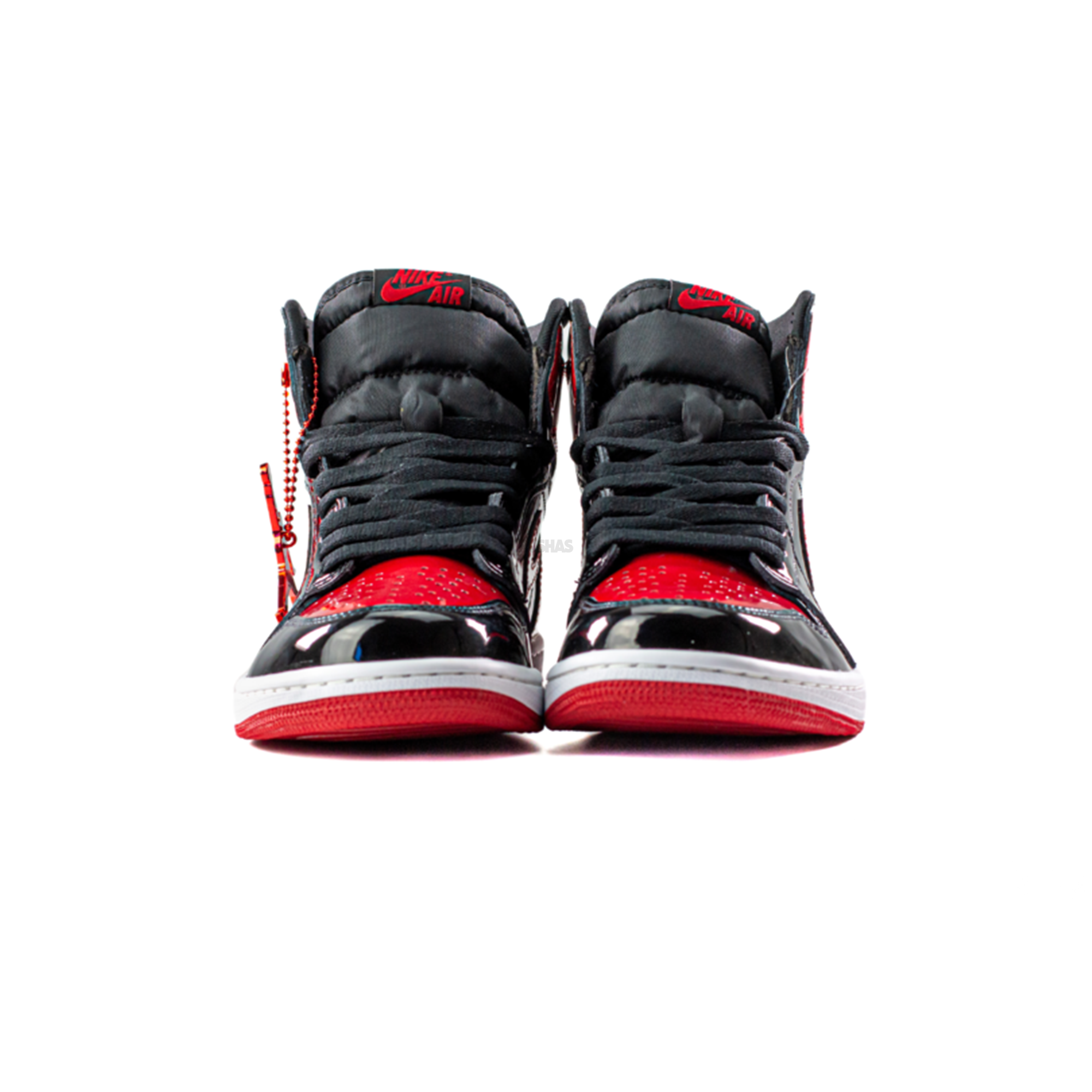 Air Jordan 1 High 'Patent Bred' Basketball Shoes (2021) - Men's Retro Sneakers for Streetwear & Court Performance