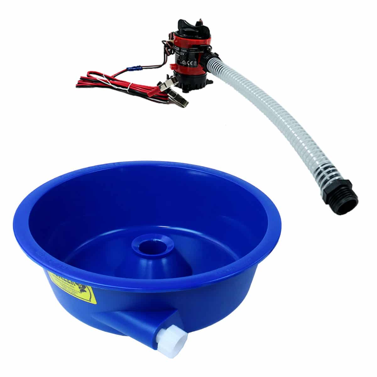 Premium Blue Bowl Concentrator Kit for Gold Prospecting & Mining – Efficient Gold Recovery Tool for Sluice Box & Panning Enthusiasts