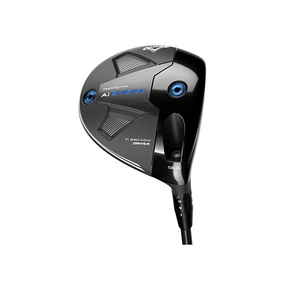 Callaway Paradym Ai Smoke Ti 340 Mini Right Hand Men's Golf Driver - Lightweight Titanium Club for Distance & Accuracy | Perfect for Tee Shots & Long Drives on the Course