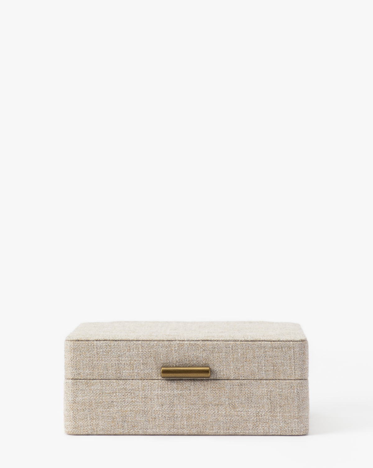 Natural Fabric Storage Box - Eco-Friendly Cotton Organizer for Home, Office & Travel - Perfect for Jewelry, Crafts & Accessories Organization