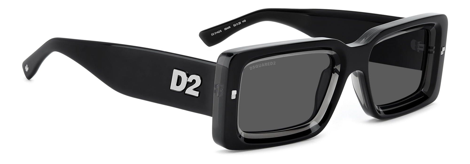 DSQUARED2 D2 0142/S Sunglasses - Polarized UV Protection Fashion Shades for Men & Women | Perfect for Outdoor Activities, Driving & Beach Vacations