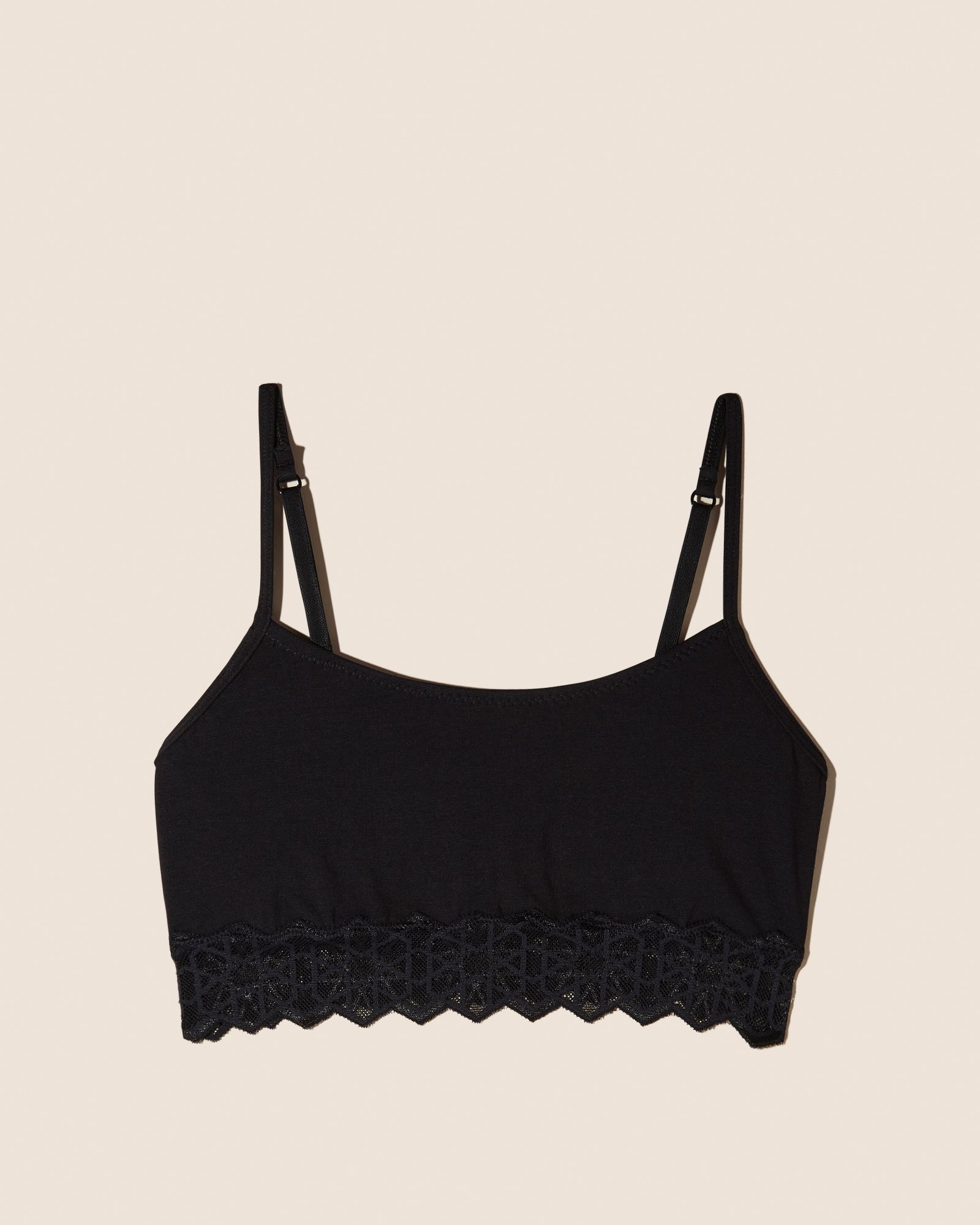 Avi Cotton Scoop Neck Tween Bralette - Soft Comfortable Training Bra for Girls, Perfect for Sports & Everyday Wear
