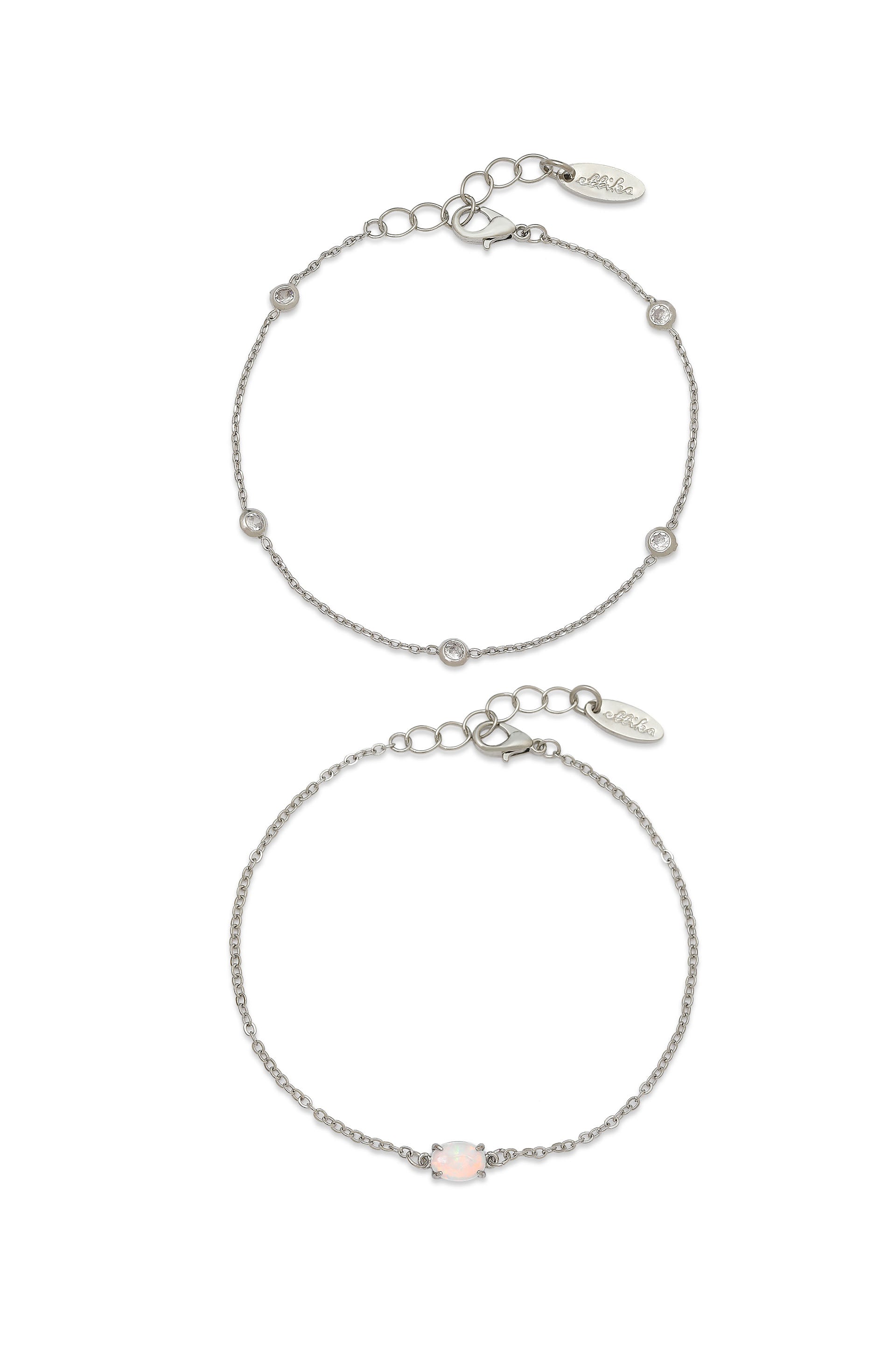 Elegant Dainty Bracelet Set with Adjustable Extender Chain - Perfect for Everyday Wear, Gifts & Special Occasions