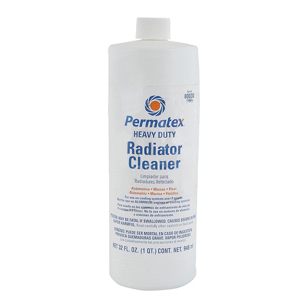 RAParts 80030 Radiator Cleaner - Heavy Duty Cooling System Flush for Cars, Trucks & SUVs | Removes Rust, Scale & Deposits | Improves Engine Performance & Cooling Efficiency | Ideal for Regular Maintenance & Overheating Prevention