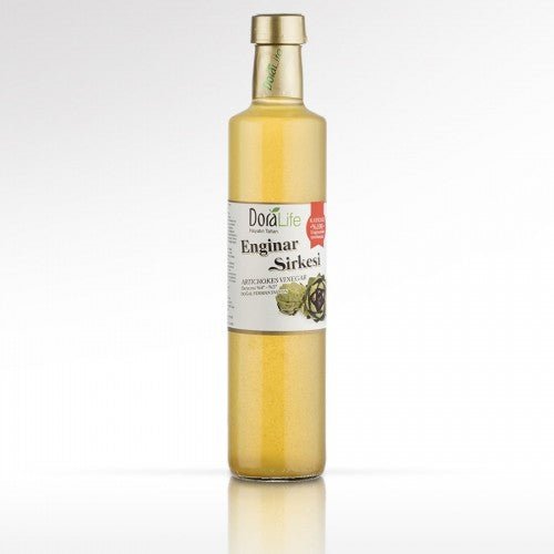 Organic Artichoke Vinegar - Doralife 500ml | Premium Digestive Health Supplement | Perfect for Salads, Detox Drinks & Healthy Cooking