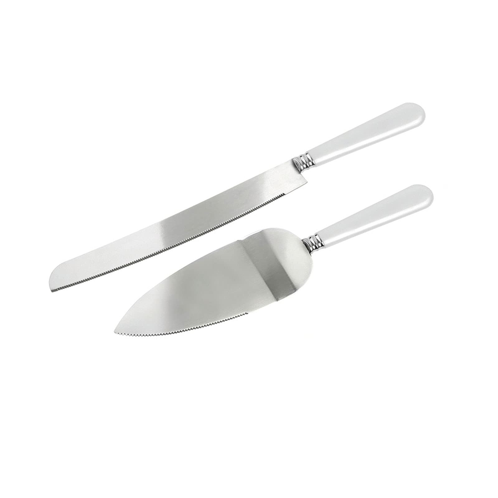 Premium Cake Cutlery Set - Stainless Steel Pie & Cake Slicer with Ergonomic Handle for Birthday Parties, Weddings, and Dessert Serving
