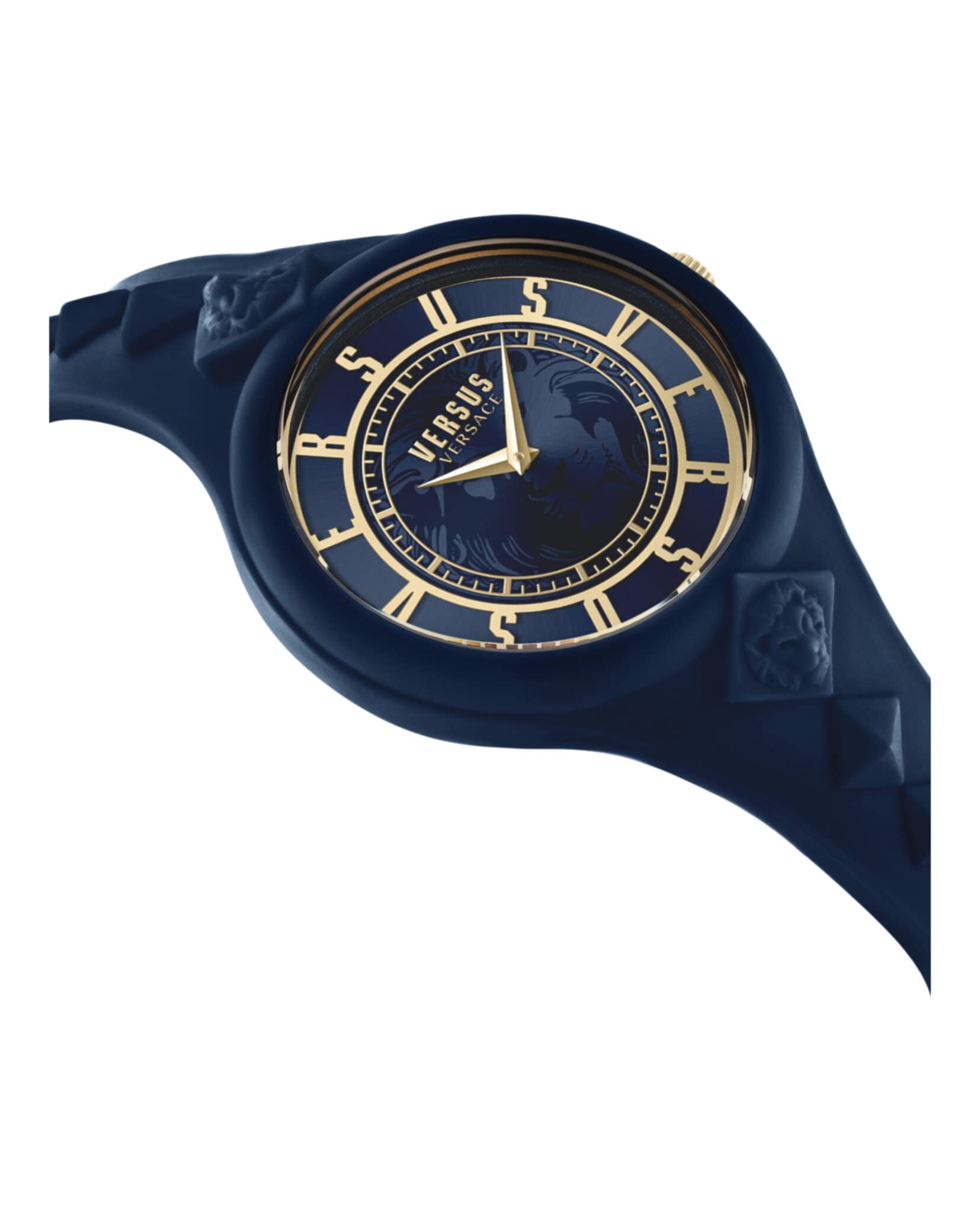 Versus Versace Fire Island Women's Luxury Watch - Blue Strap, Blue Case & Dial | Elegant Timepiece for Women, Perfect for Parties, Gala Events & Special Occasions
