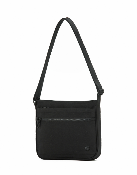 TOSCA TCA985 Anti-Theft Side Bag - Secure Crossbody Sling Pack for Travel, Commuting & Outdoor Activities (Black)