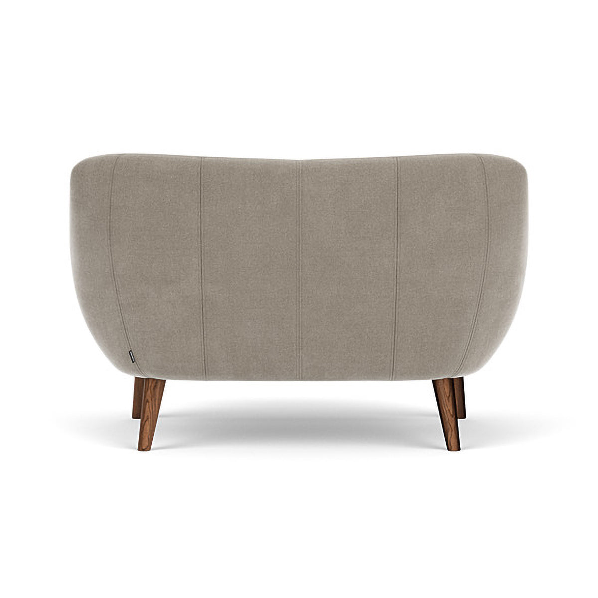 Herman Fabric 2 Seater Sofa - Modern Living Room Couch for Small Spaces, Apartment & Home Decor - Comfortable Loveseat with Soft Upholstery for Relaxing, Entertaining & Cozy Lounging