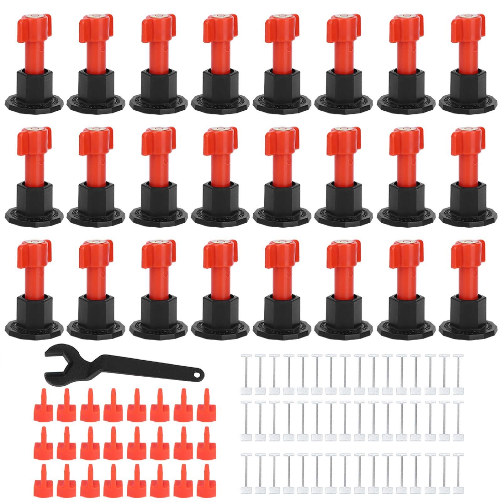 Premium Tile Leveling System - Ergonomic & Detachable Tile Leveling Tool for Floor & Wall Tiles | Easy Installation & Professional Results for DIY & Construction Projects