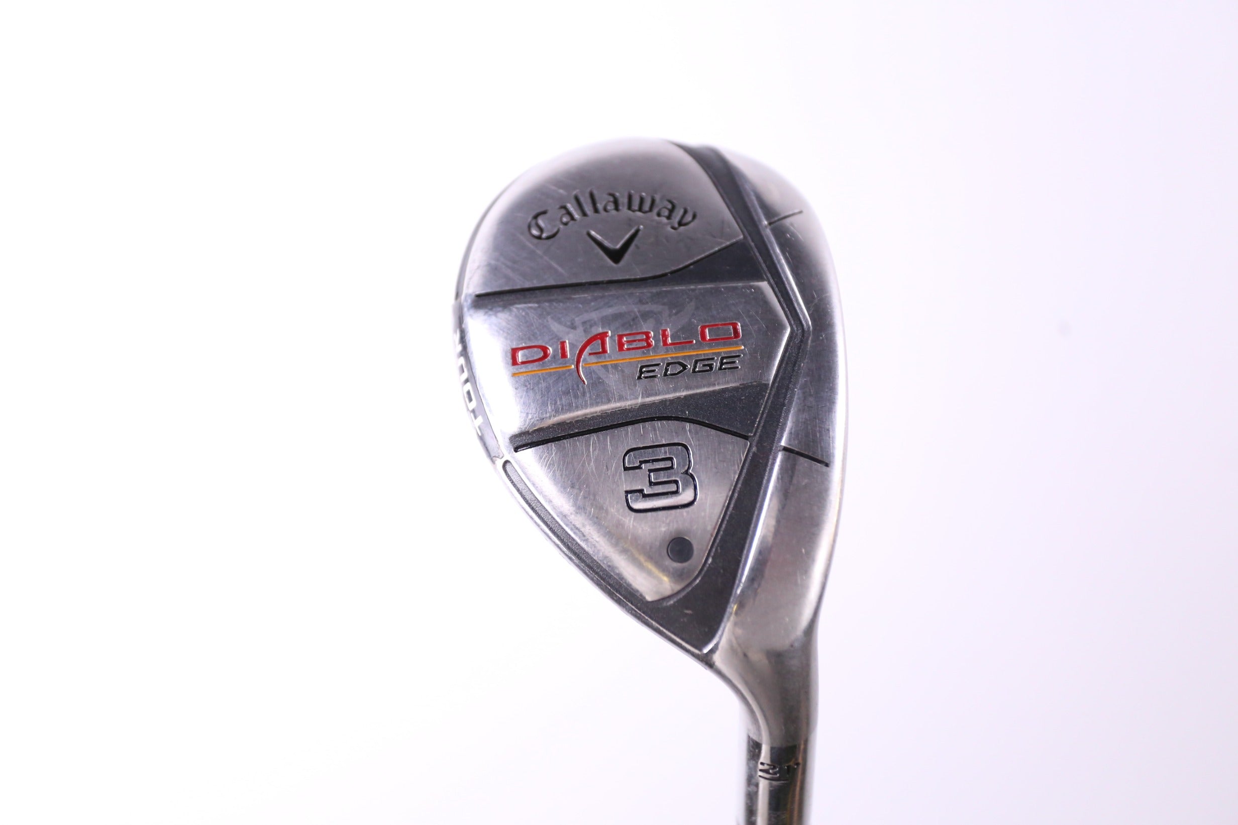 Callaway Diablo Edge Tour 3H Hybrid Golf Club - 21 Degree Stiff Flex Right Handed - Perfect for Mid-Handicappers & Driving Range Practice
