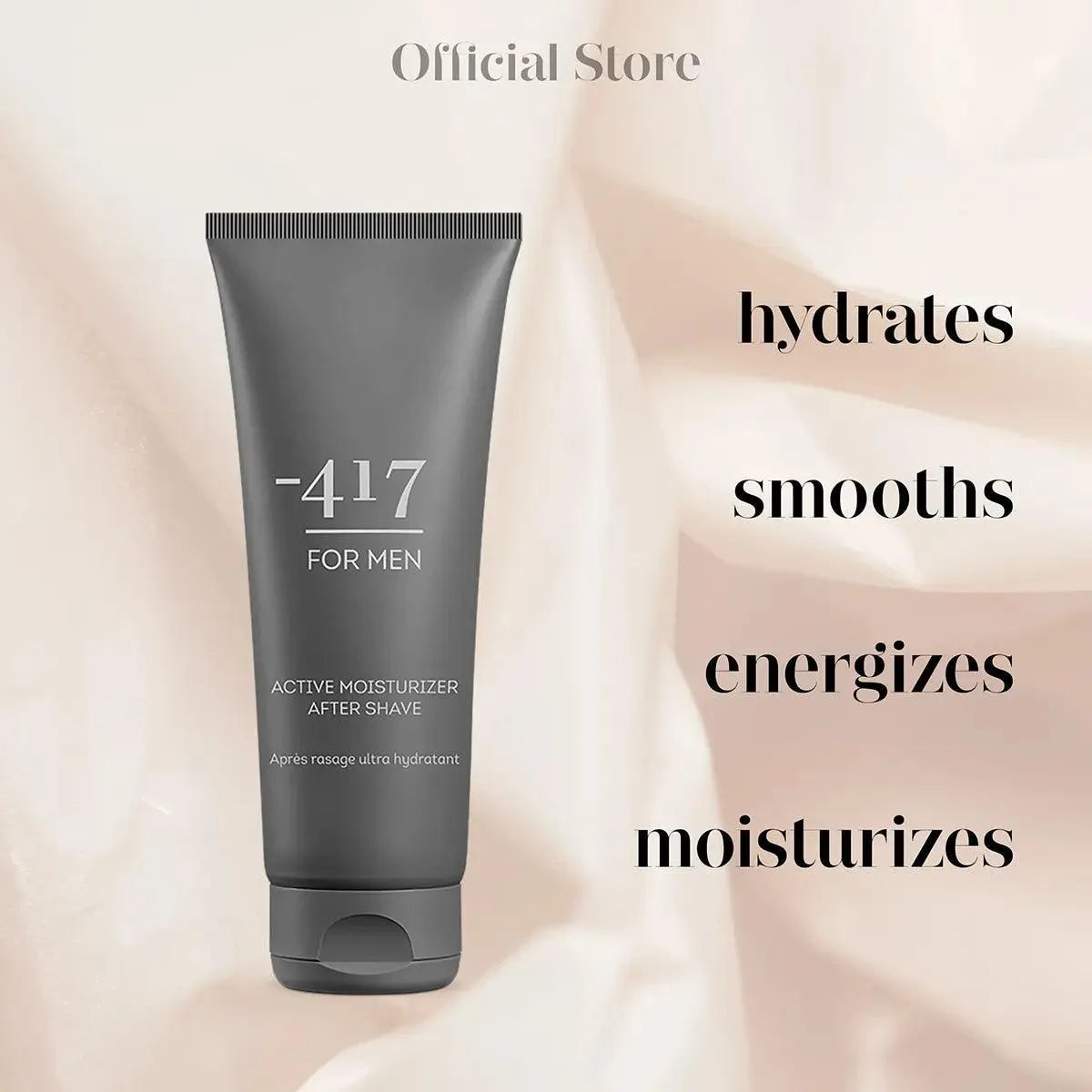Minus 417 Men's Active Moisturizing After Shave Balm - Soothing Post-Shave Care for Sensitive Skin - Perfect for Daily Grooming & Travel