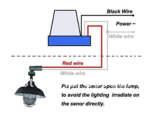 1Pcs AC/DC 12V 10A Automatic Photocell Street Light Switch with Auto On/Off - Waterproof & Dustproof Outdoor Light Sensor for Parking Lots, Gardens, Pathways