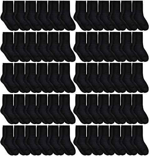 60 Pairs Men / Solid Black