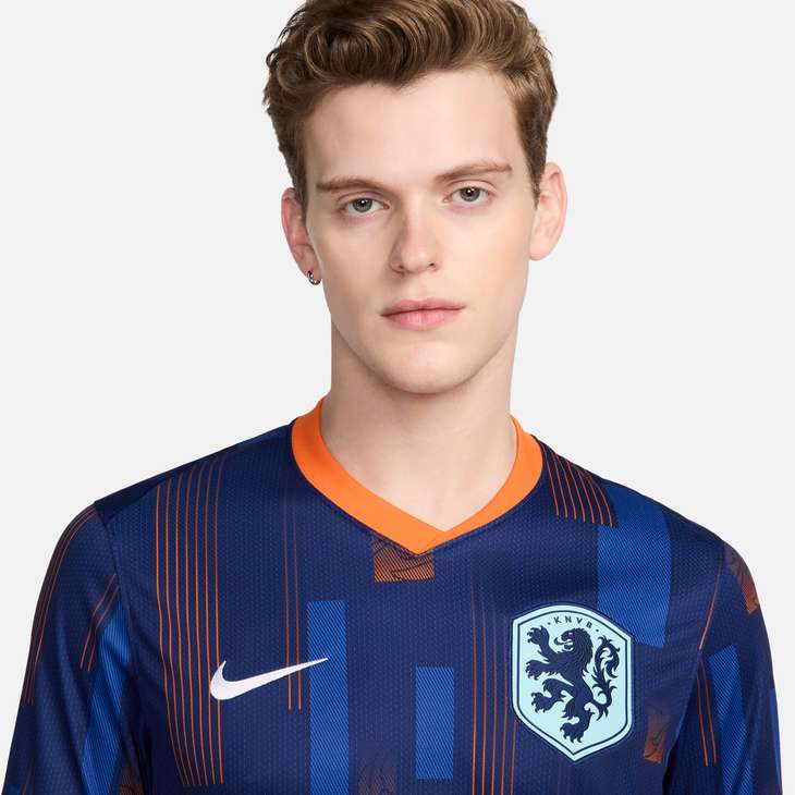 Nike Netherlands 2024/25 Away Men's Soccer Jersey - Authentic Football Shirt for Fans & Players - Perfect for Matchdays, Training & Casual Wear