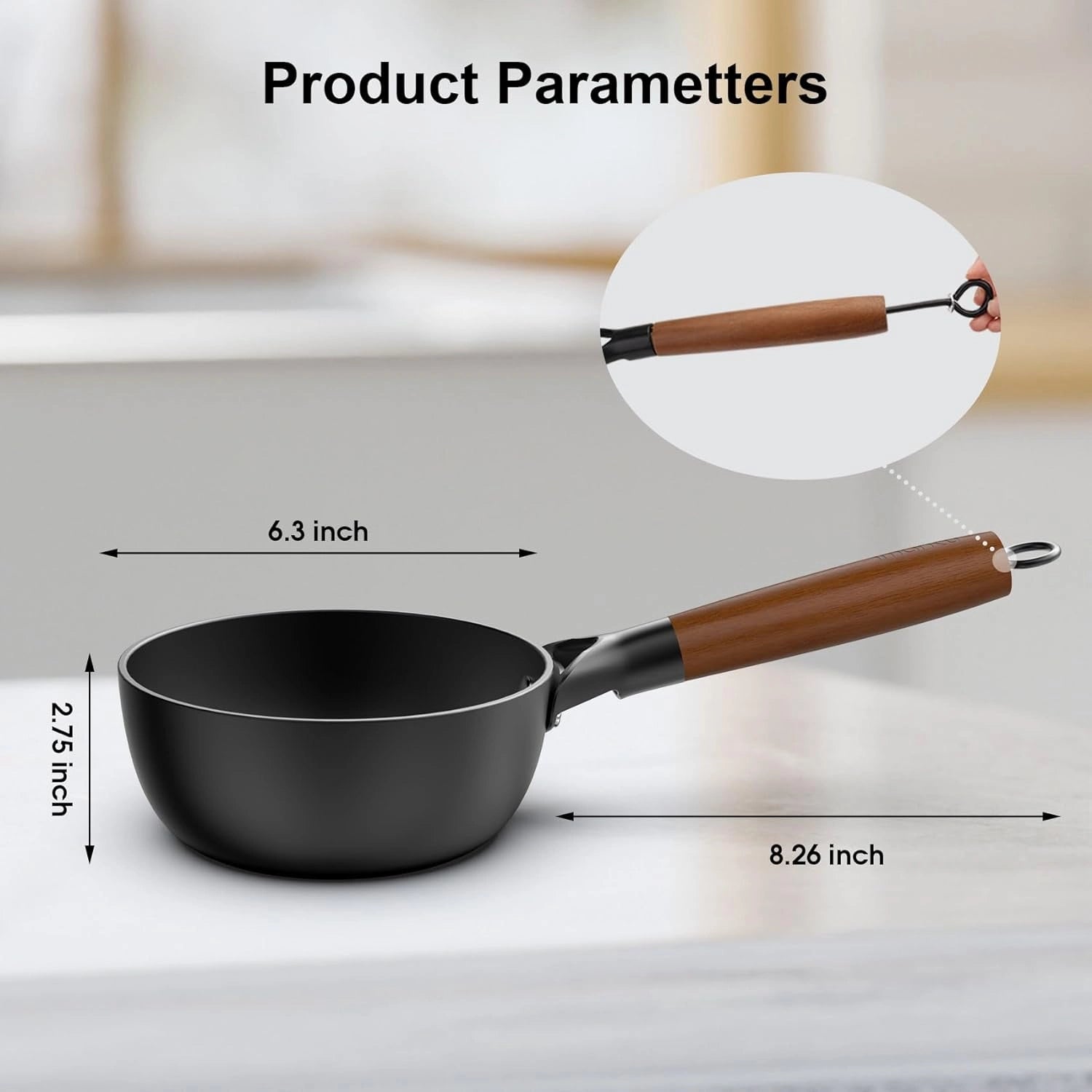 Non-Stick Frying Pan with Oil Lock Technology - 6 Inch Skillet for Healthy Cooking | Perfect for Eggs, Pancakes & Stir-Fry
