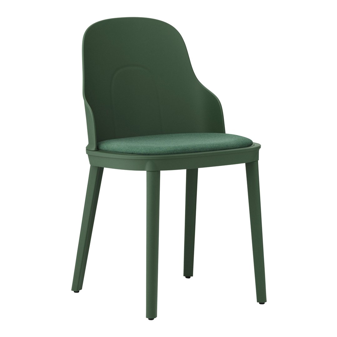 Allez Dining Chair - Upholstered Seat for Kitchen, Dining Room & Office - Comfortable Modern Chair for Home & Restaurant Use