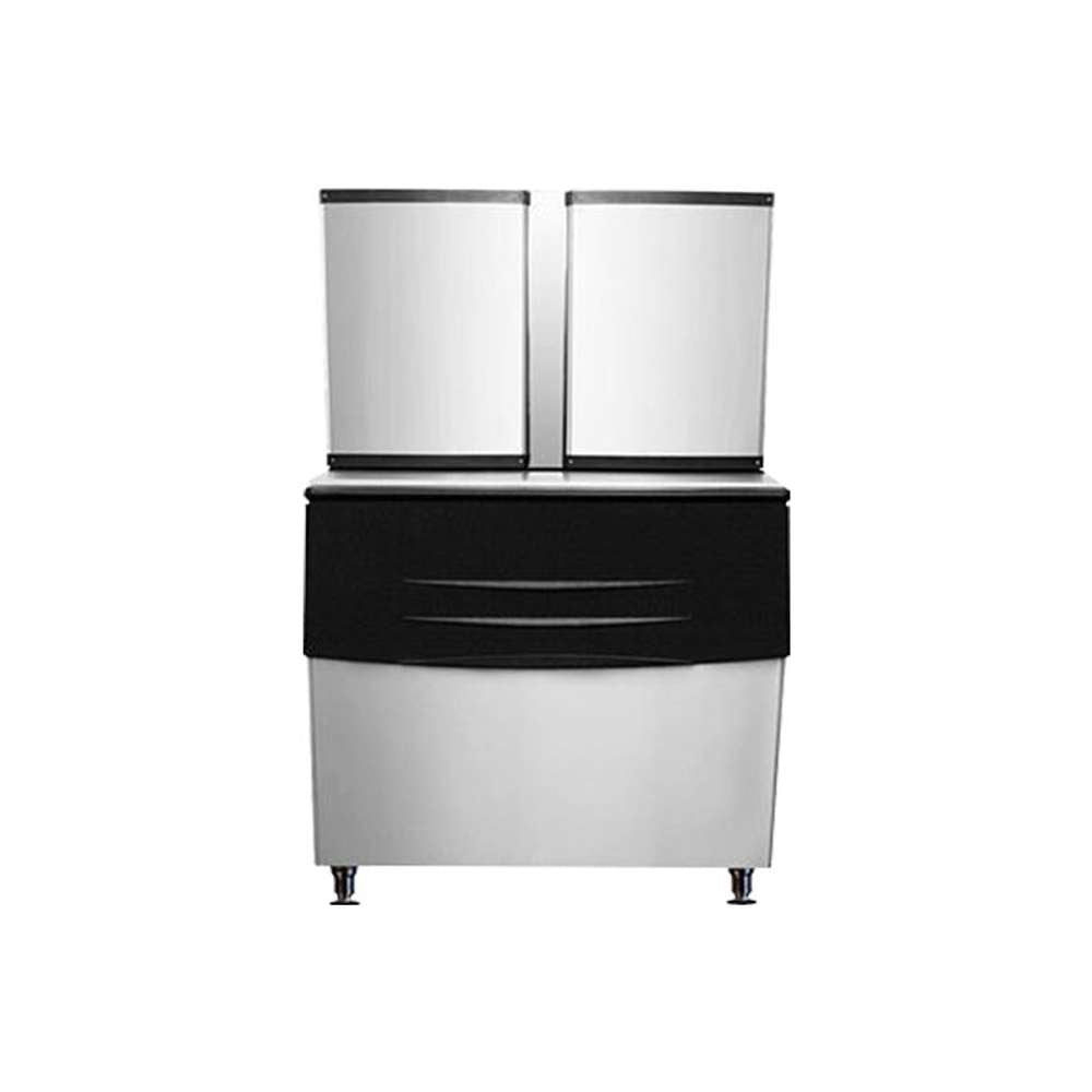 Alpha Commercial Ice Maker Machine - 340kg/Day High-Capacity Ice Maker for Restaurants, Bars, and Catering Businesses - Perfect for Cold Drinks, Seafood Displays, and Beverage Service