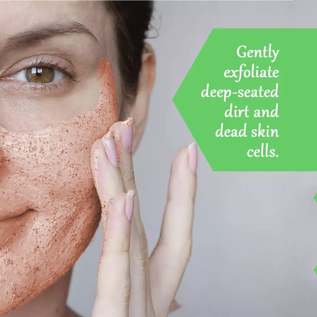 Lilium Fruit Face Scrub with Antioxidants - Natural Exfoliator with Fruit Extracts & Olive Oil for Dead Skin Cell Removal (500g) - Perfect for Daily Skincare Routine & Glowing Complexion