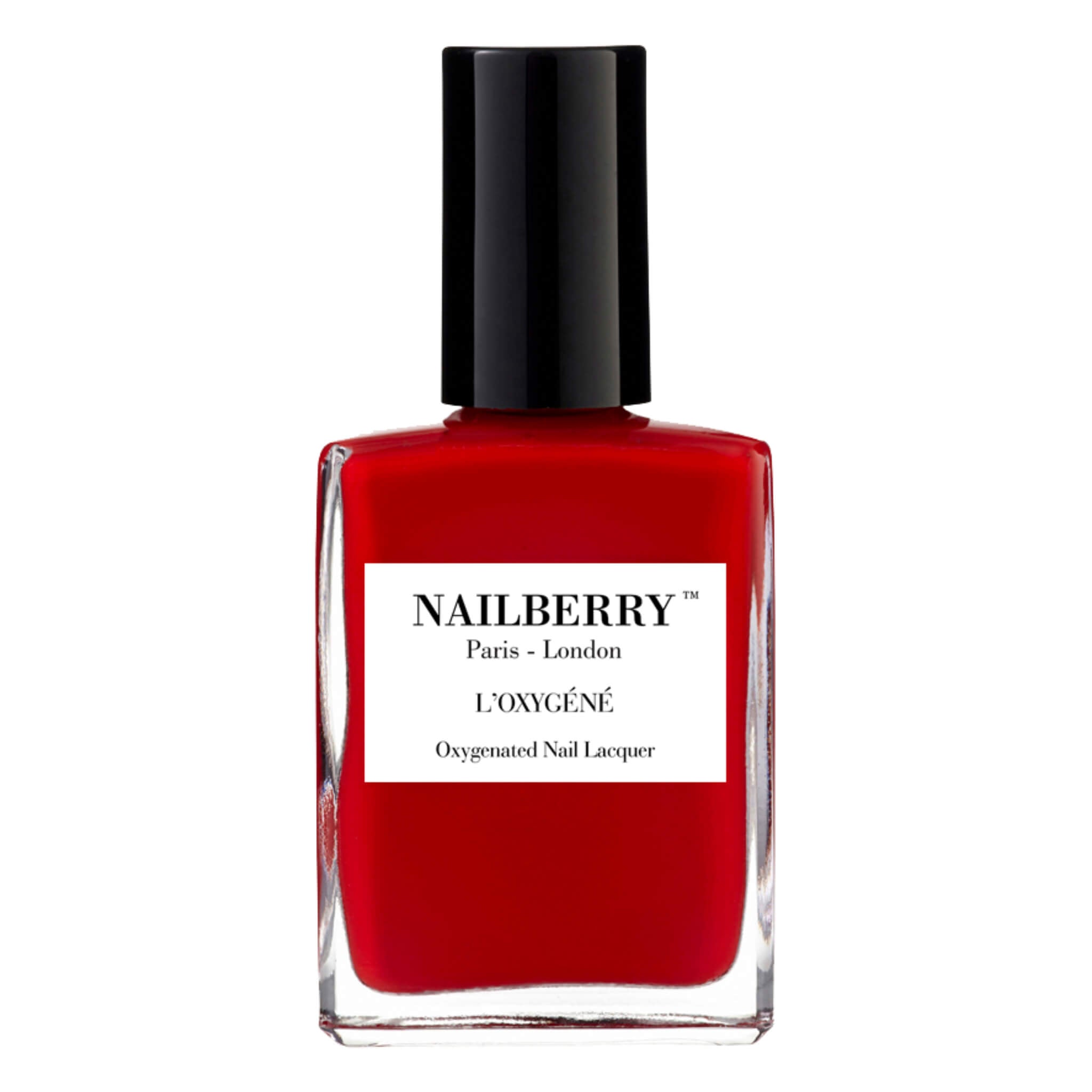 Oxygenated Nail Lacquer Rouge - Long Lasting Nail Polish for Women, Vegan & Cruelty Free - Perfect for Manicures, Pedicures, and Special Occasions