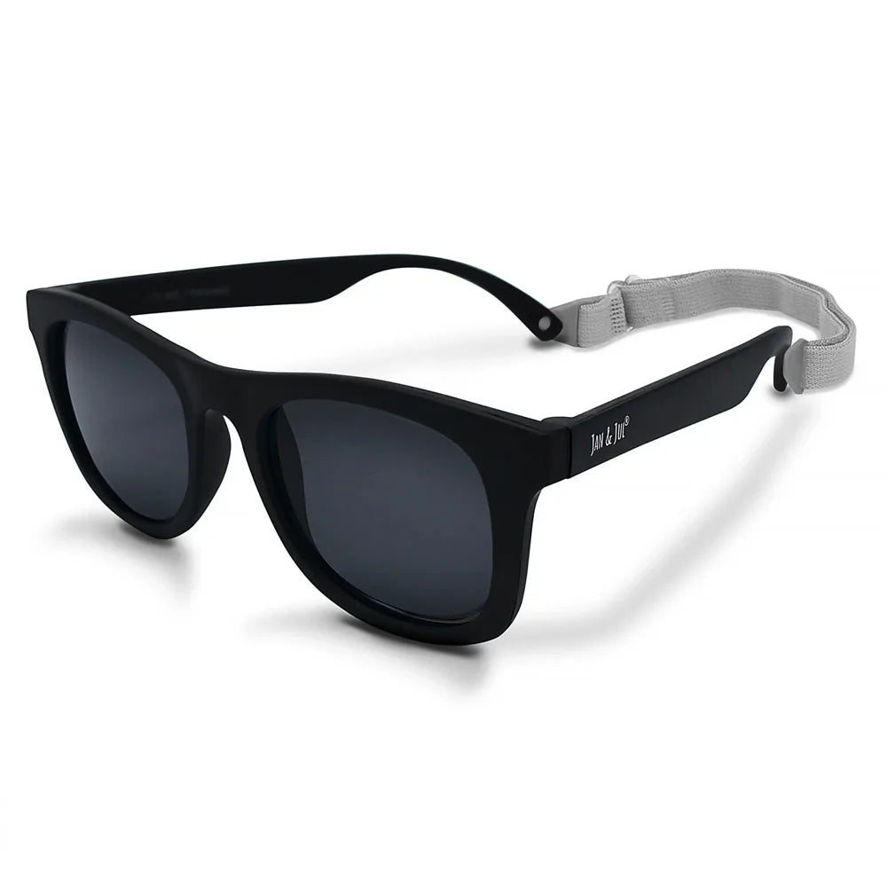 Jan + Jul Urban Xplorer Sunglasses for Men & Women - Polarized UV Protection, Lightweight & Durable Black Frame - Perfect for Driving, Hiking & Outdoor Adventures