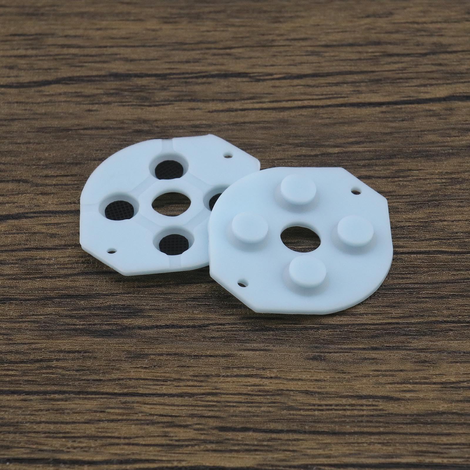 Conductive Rubber Pads Replacement Buttons for Gameboy Classic - 4 Sets of Contact Buttons & Repair Parts - Perfect for DIY Fixes & Retro Gaming Enthusiasts